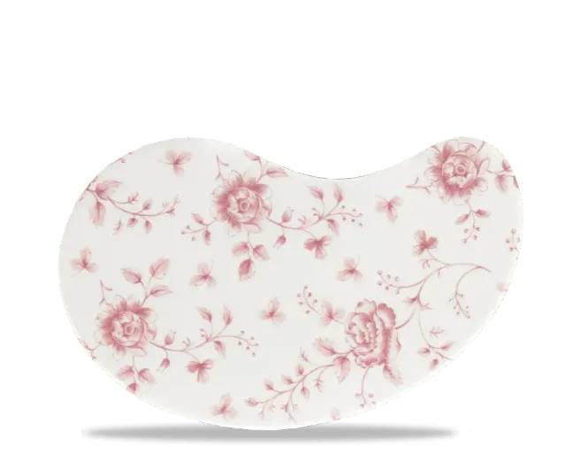 Showbar Vintage Prints piatti 26,5 cm 6 pezzi Cranberry