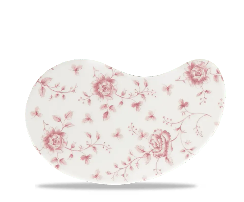 Showbar Vintage Prints piatti 26,5 cm 6 pezzi Cranberry