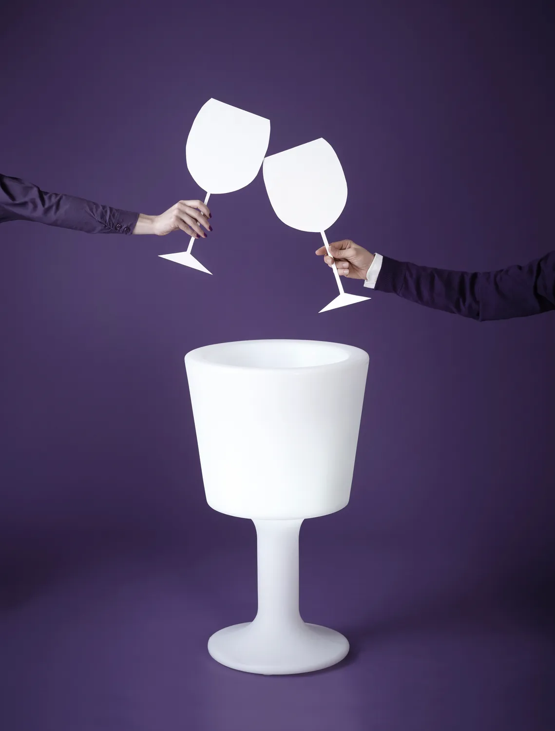 Slide Light Drink workstation banco bar luminosa