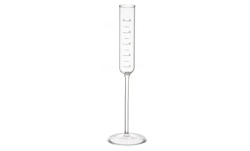 Showbar Test Tube Meter Cup Bicchiere Vetro 60 ml 2 Pezzi