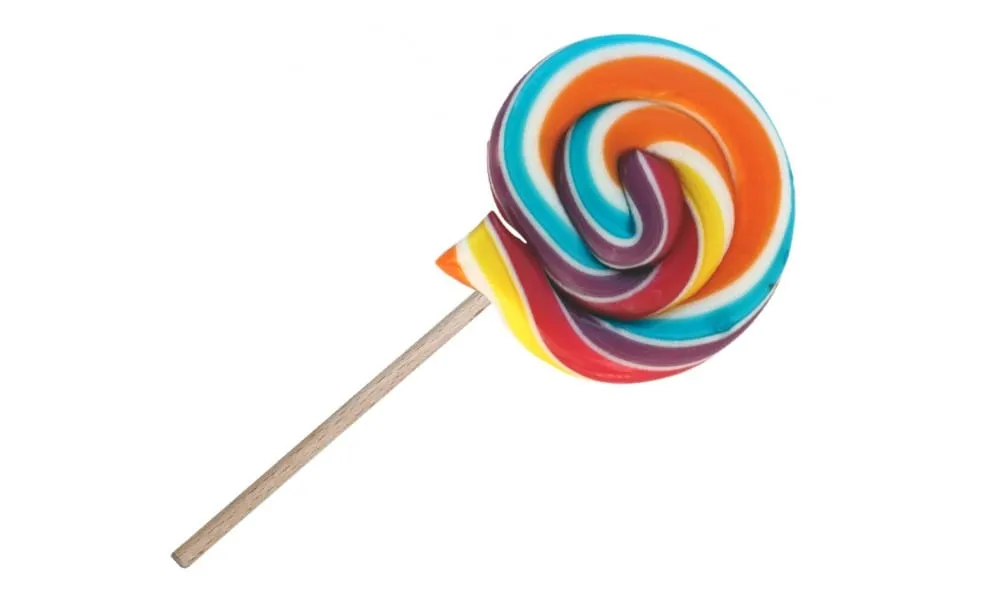 Showbar stecco lollipop rotondo 9,5cm conf. 250 pezzi