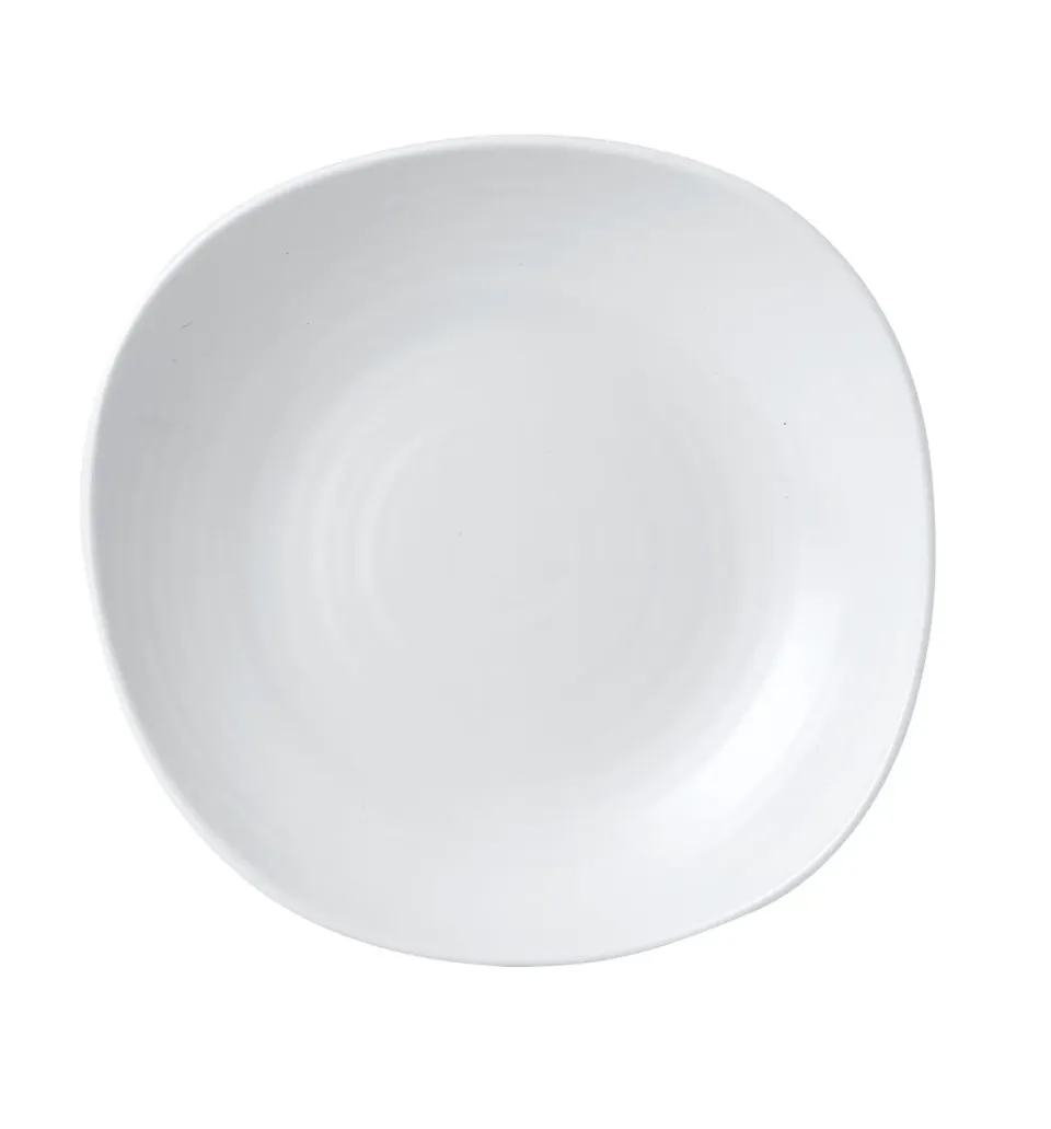 Dudson White Wobbly Bowl ciotola porcellana 29,5cm 6 pezzi