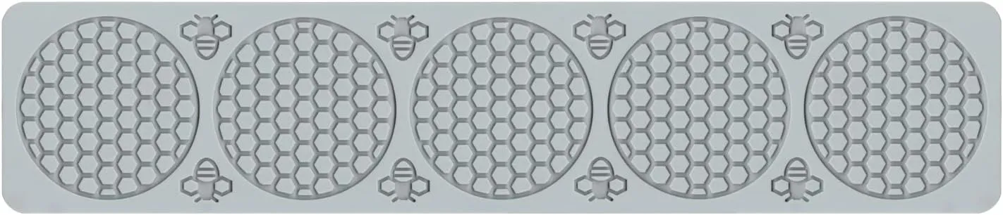 Cocktail Ceremony Honeycomb stampo silicone alveare 5 nidi alimentare