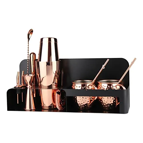 Sky Fish Kit Barman 14 Pezzi con Tazze Moscow Mule