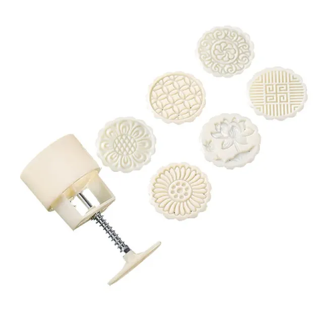 Cocktail Ceremony Mooncake 6 Stampi Stampo Dolci 50g 6 Pezzi