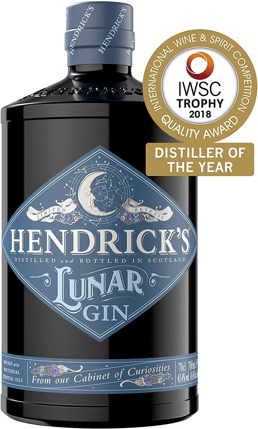 Hendrick's Lunar gin limited edition floreale al cetriolo