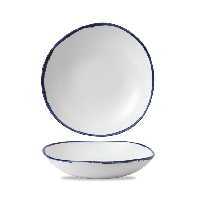 Showbar Harvest Ink Organic bowl porcellana 25,3cm 6 pezzi scura