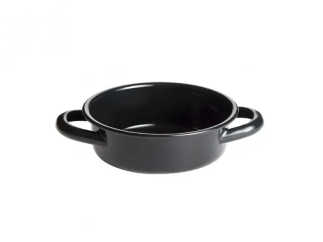 Barchef Mini Padella Nera Ø12 cm 250 ml Conf. 12 Pezzi