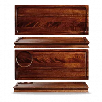 Showbar Tavola Legno 40x16,5 cm Rettangolare