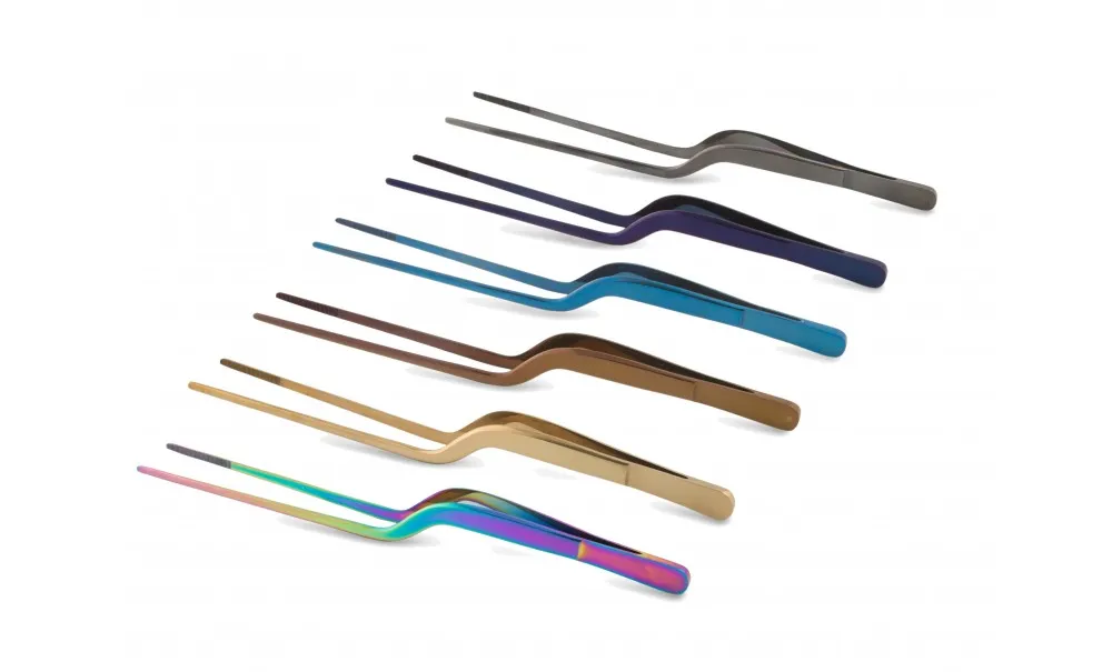 Showbar Pinza sushi titanio nera 20 cm