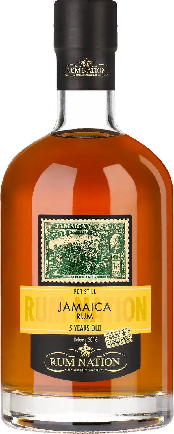 Rum Nation Jamaica 5 anni rum Pot Still Oloroso 70 cl