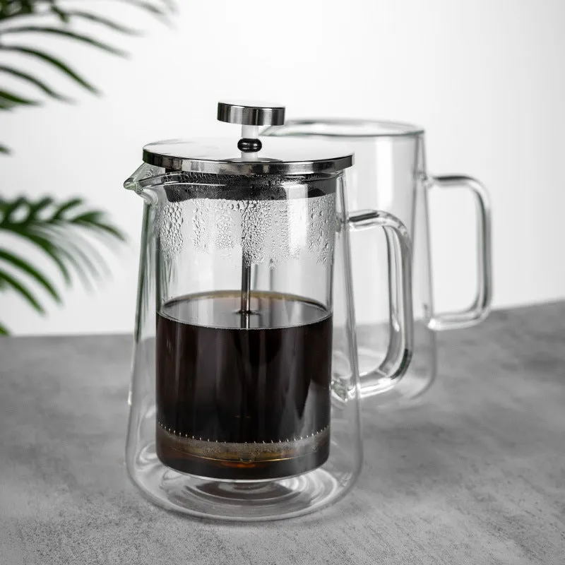 Cocktail Ceremony French Press Vetro 650ml Doppia Parete