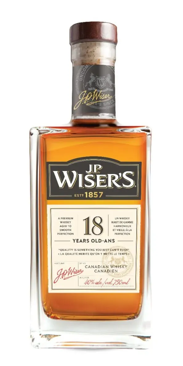 J.P. Wiser's 18 YO whisky canadese 70 cl invecchiato