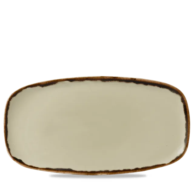 Showbar Harvest Linen Piatto Oblungo 35,5cm 6pz