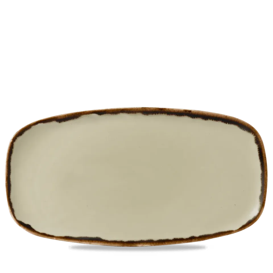 Showbar Harvest Linen Piatto Oblungo 35,5cm 6pz