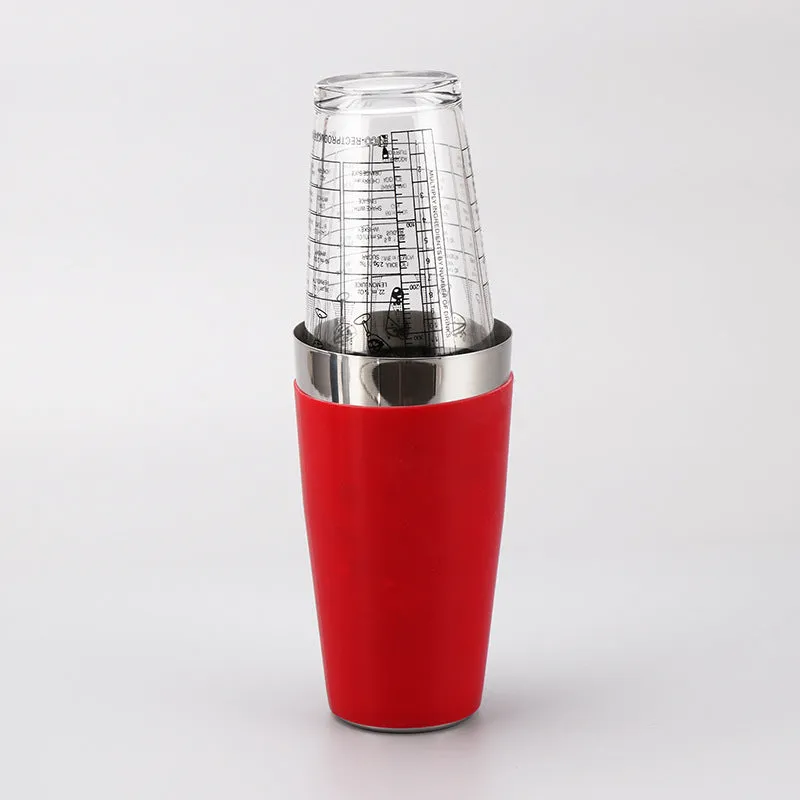 Cocktail Ceremony shaker boston vinyl nero antiscivolo