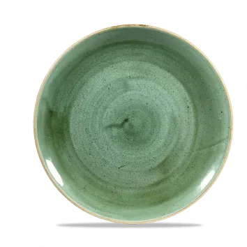 Churchill Stonecast Samphire piatto piano 26 cm verde 6 pezzi