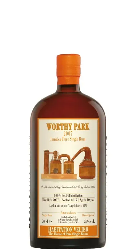 Habitation Velier Worthy Park 2007 rum pure single giamaicano