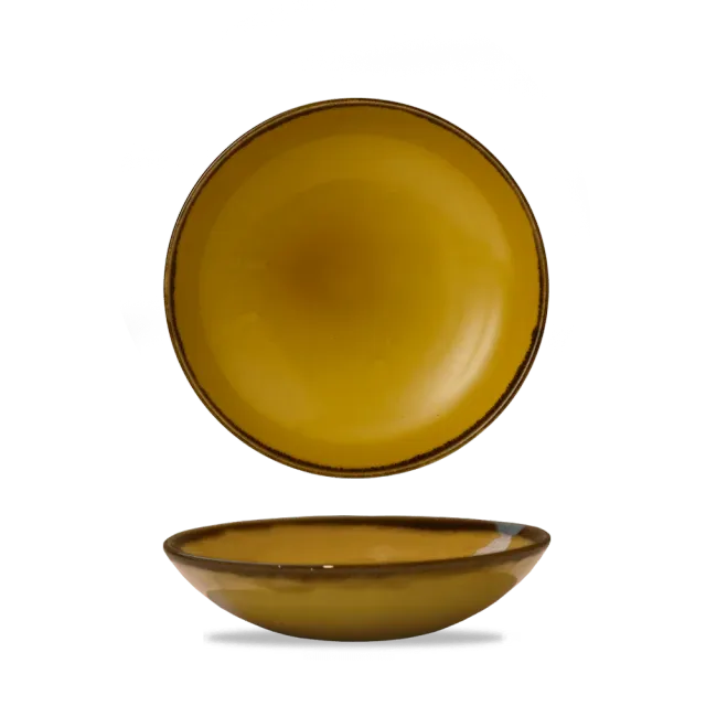 Showbar Harvest Coupe Bowl 18,2 cm senape 6 pezzi