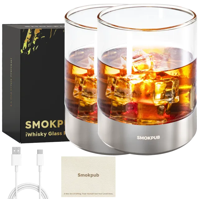 Smokepub Cooling Glass Bicchiere Refrigerante Set 2 Pezzi