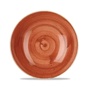 Churchill Stonecast Piatto Fondo Rosso Mattone 24,8 cm 6 pz