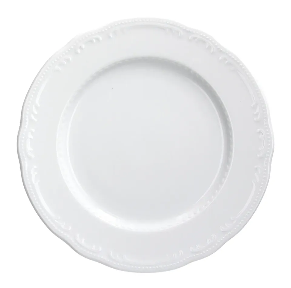 Tognana Vecchio Wienna piatto piano 31 cm bianco 6 pezzi