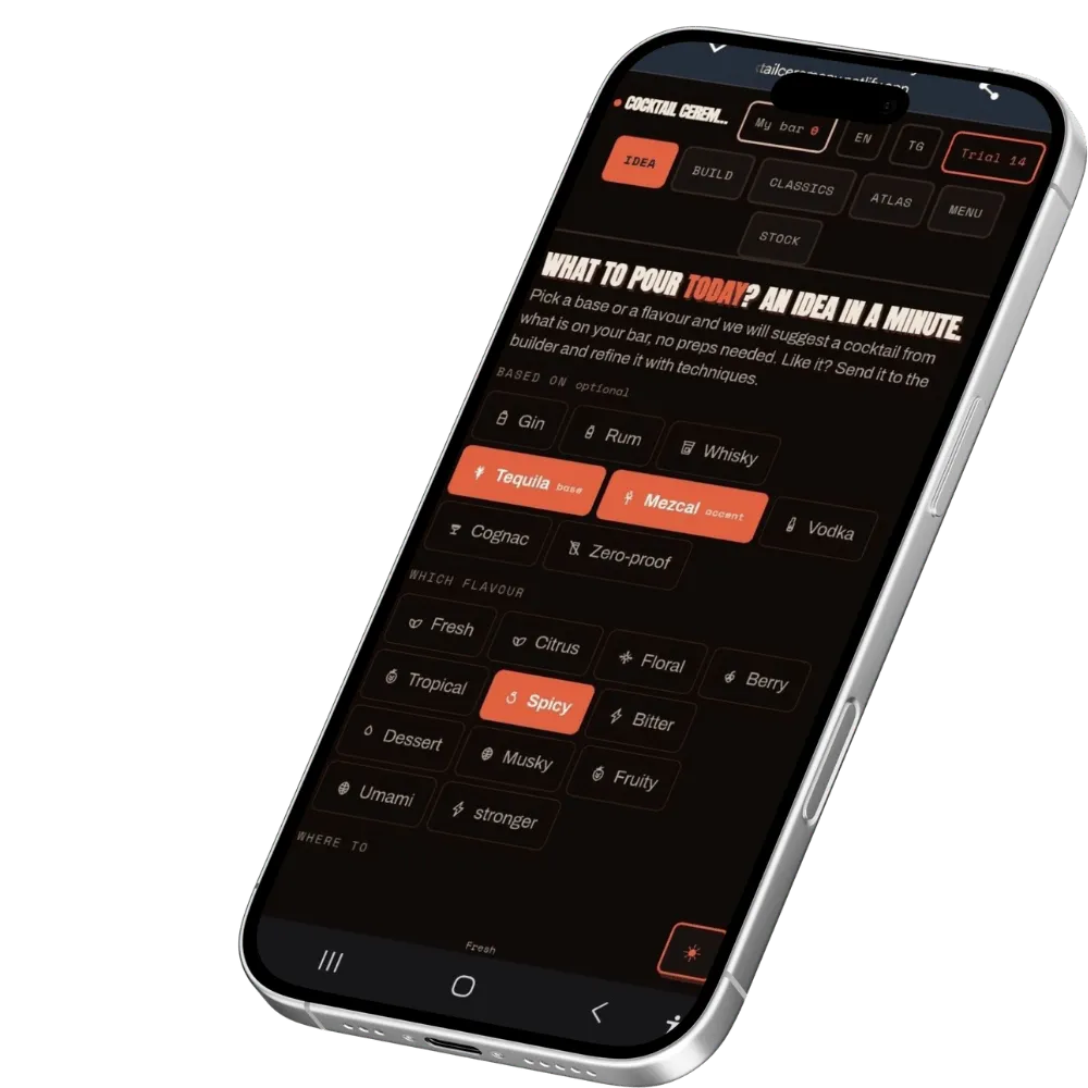 Cocktail Ceremony Bartender Tool Pro app 30 giorni