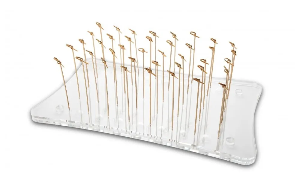 Showbar Deli vassoio trasparente 32x11 cm 6 pezzi