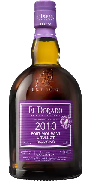 El Dorado Port Mourant Uitvlugt Diamond 2010 rum Purple