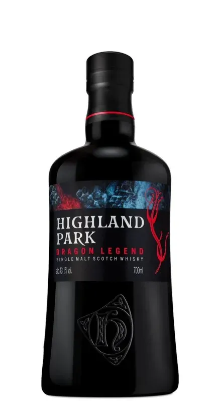 Highland Park Dragon Legend whisky single malt torbato