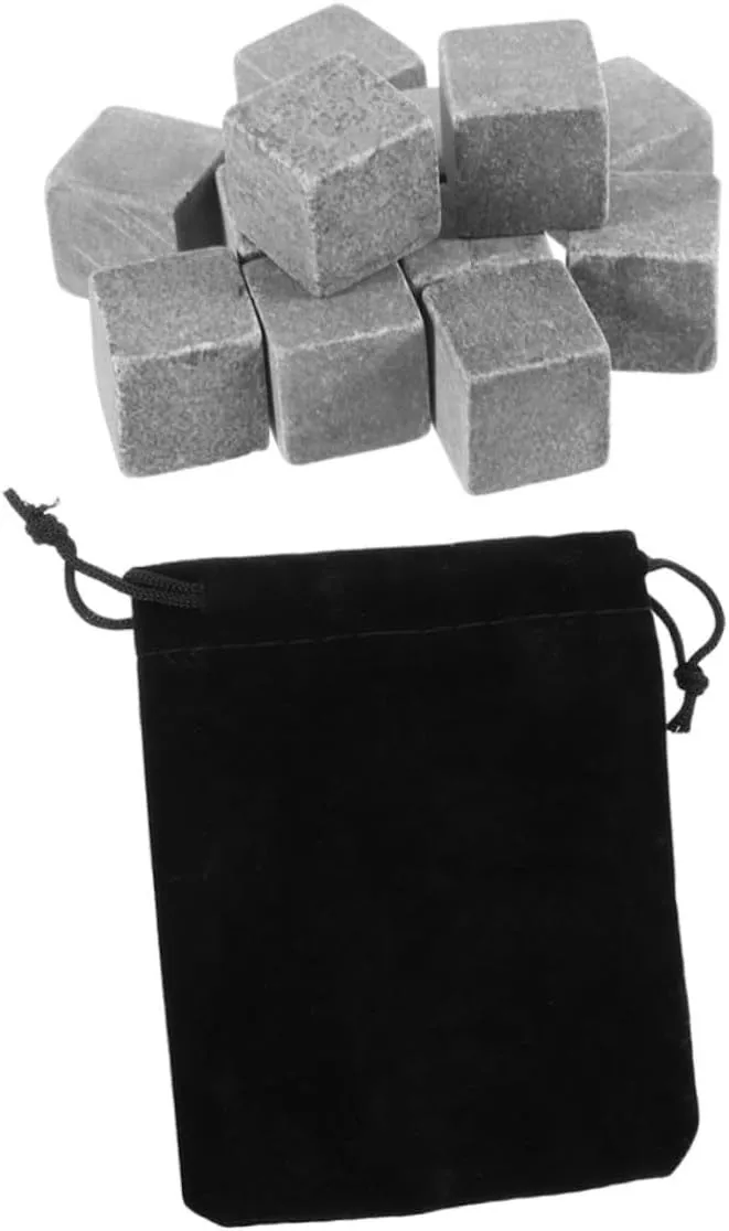 Cocktail Ceremony Whisky Stones pietre whisky set 9 pezzi marmo