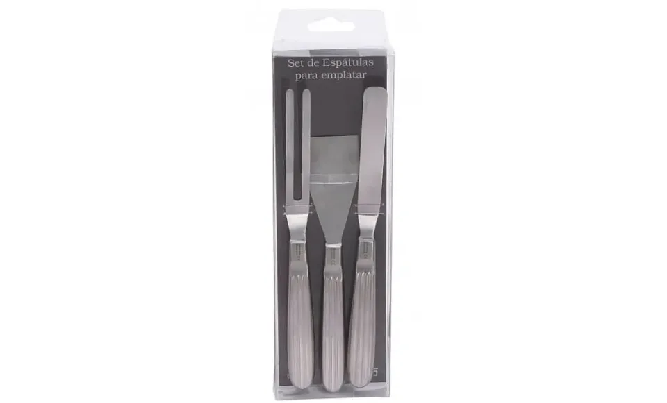Showbar kit spatole impiattamento 3 pezzi 19 cm