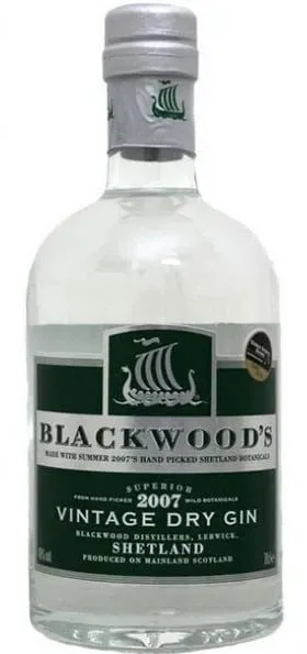 Blackwood's Vintage Dry gin speziato classico
