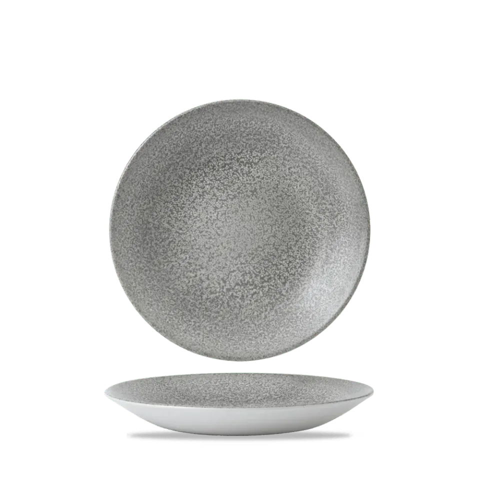 Dudson Evo Origins piatto fondo 25,5 cm 6 pezzi grigio