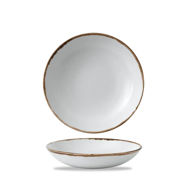 Showbar Harvest Natural Coupe Pasta Bowl 24,8cm 6 pezzi