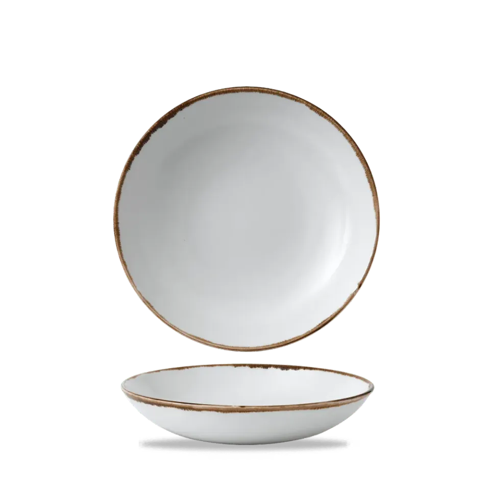 Showbar Harvest Natural Coupe Pasta Bowl 24,8cm 6 pezzi