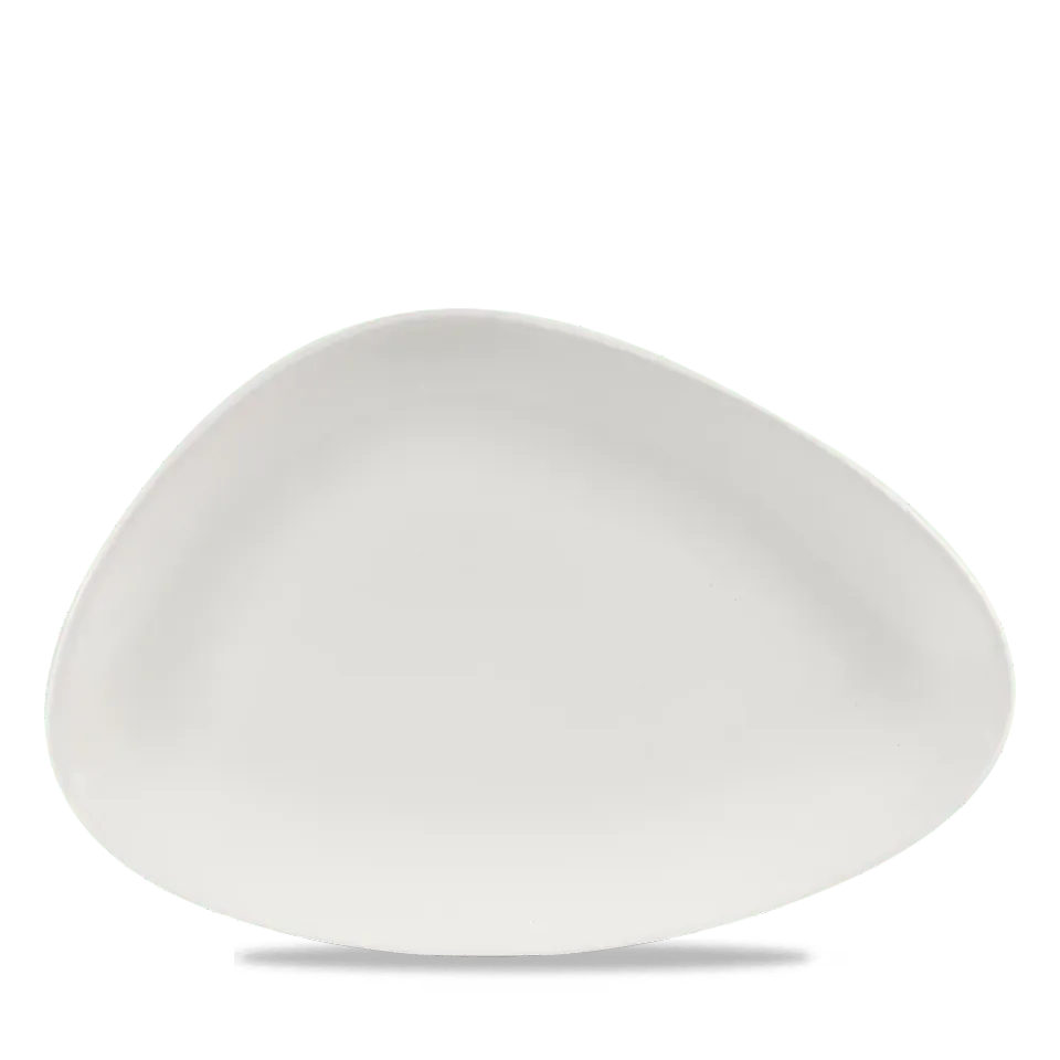 Showbar Chefs’ Triangle piatto triangolare 26,5cm 6pz porcellana