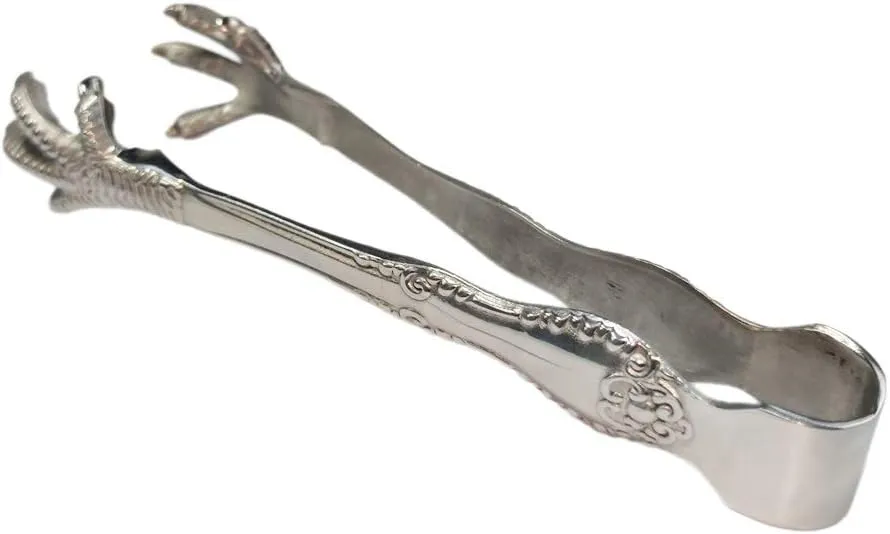 Cocktail Ceremony Eagle Claw pinza ghiaccio argento artiglio