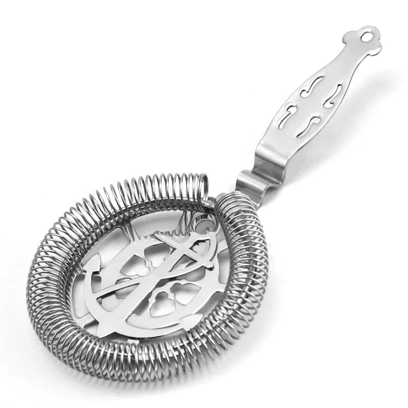 Cocktail Ceremony Sea Dogs strainer colino Hawthorne acciaio