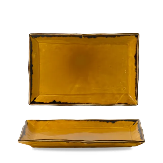 Showbar Harvest Mustard vassoio rettangolare 34,5x23,3cm 6 pezzi