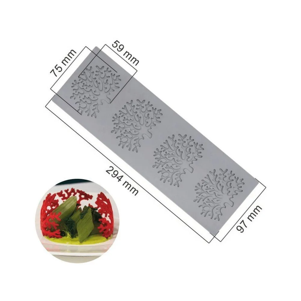 Cocktail Ceremony Leaf stampo silicone foglia decorazioni