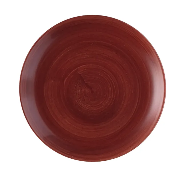 Churchill Stonecast Patina Piatto Rust Red 26 cm 6 pezzi