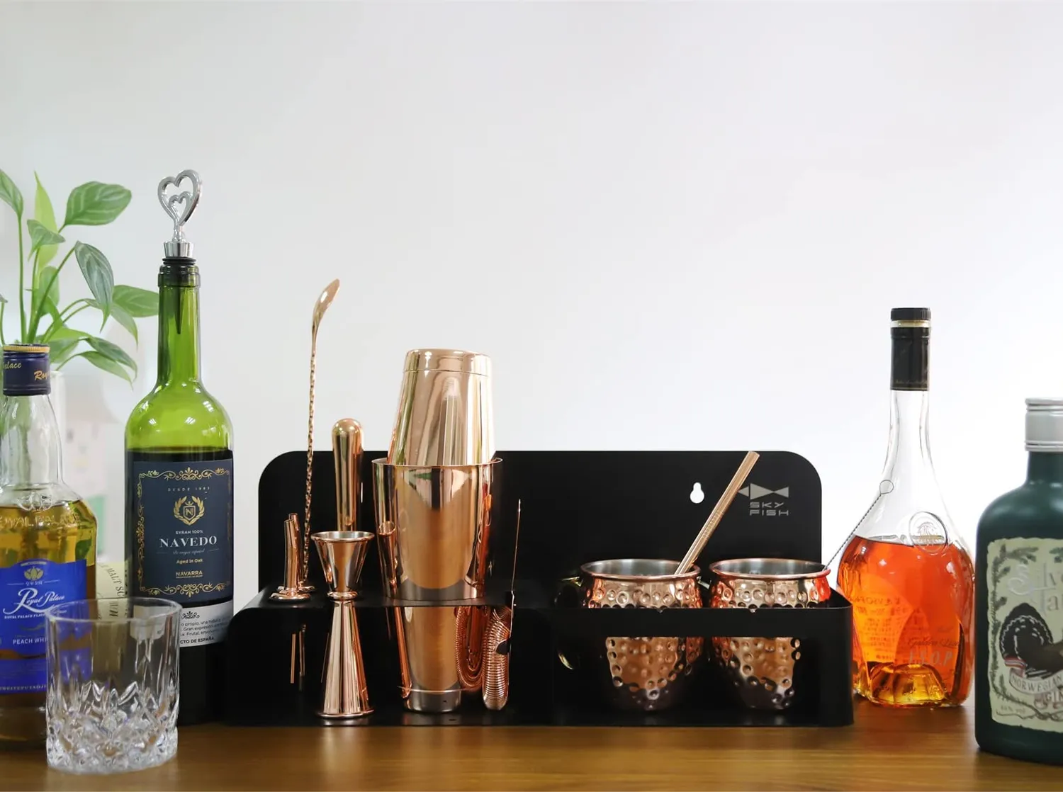 Sky Fish Kit Barman 14 Pezzi con Tazze Moscow Mule