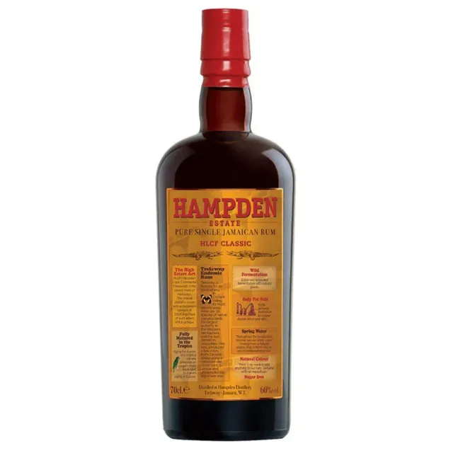 Hampden Estate Classic Overproof HLCF rum 70cl 60% Jamaica