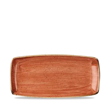 Showbar Stonecast rosso mattone vassoio 29,5x15 cm 6 pezzi