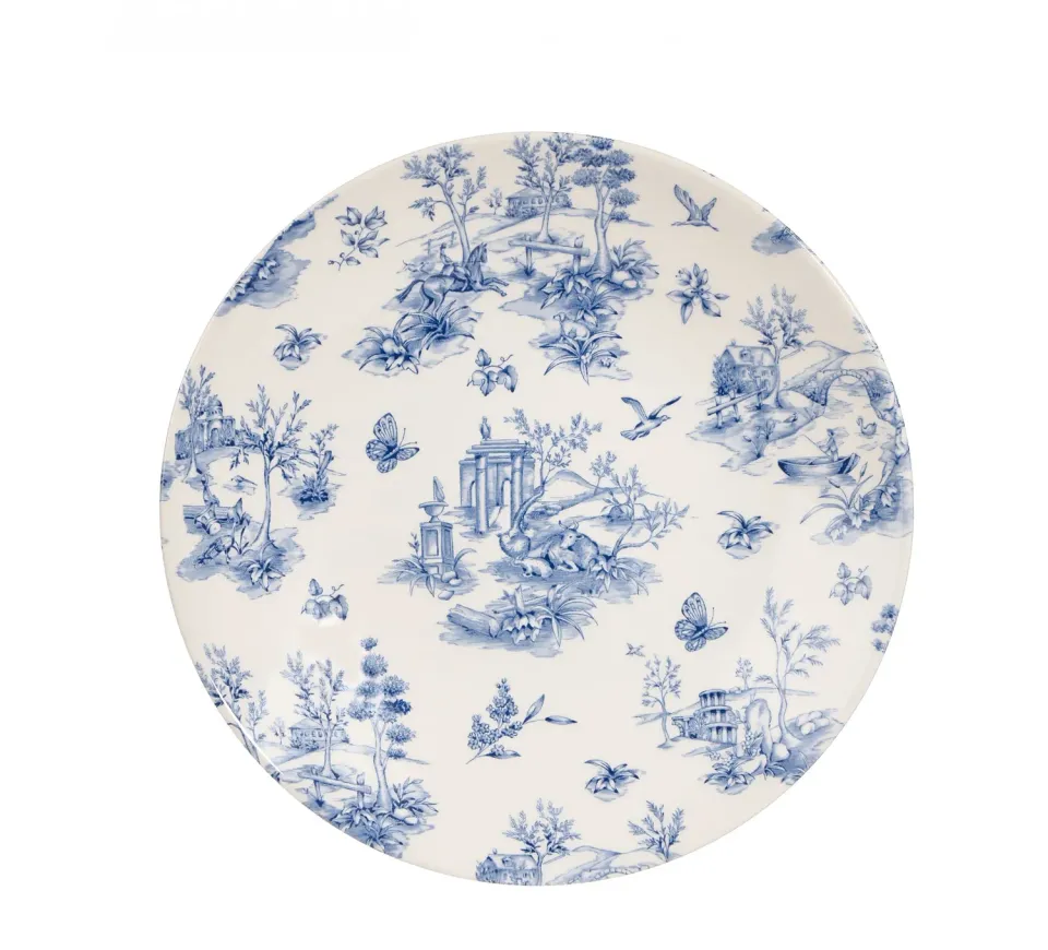 Showbar Vintage Prints Prague Toile piatto fondo 28,1 cm 6 pz