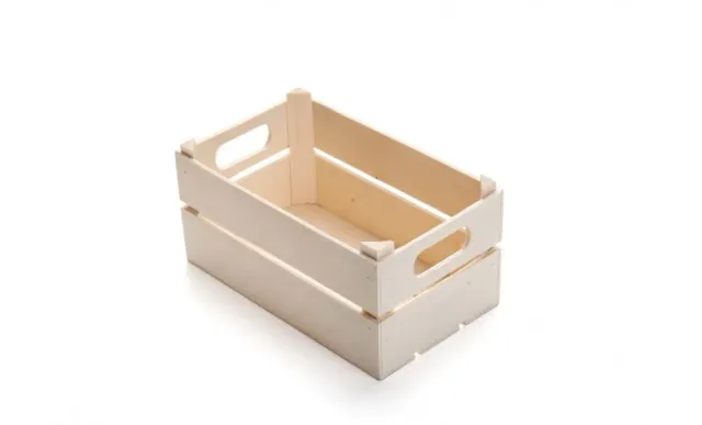 Showbar Miniatura cassetta legno 15x9x7cm 5 pezzi