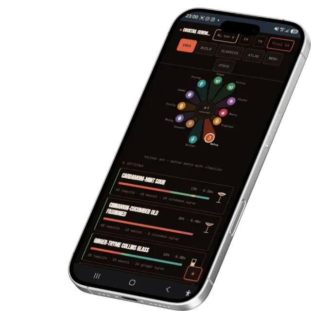 Cocktail Ceremony Bartender Tool Pro app 30 giorni