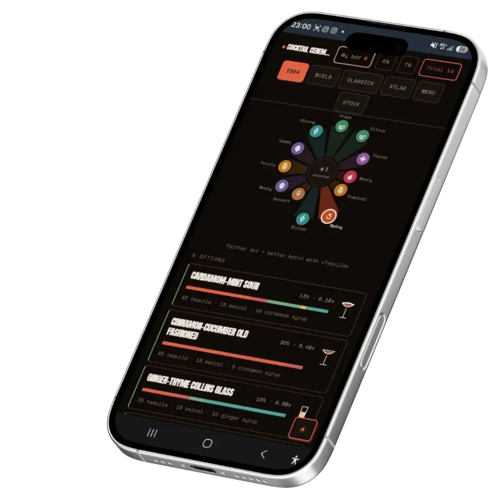 Cocktail Ceremony Bartender Tool Pro app 30 giorni