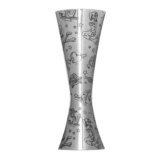 Urban Bar Tattoo Aero jigger acciaio 25/50 ml dosaggio preciso